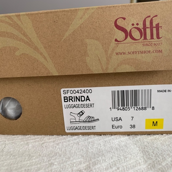 NWT Sofft Brenda Sandals - Picture 5 of 5